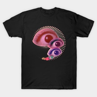 Swirling Sights - Eyes in a Spiral T-Shirt